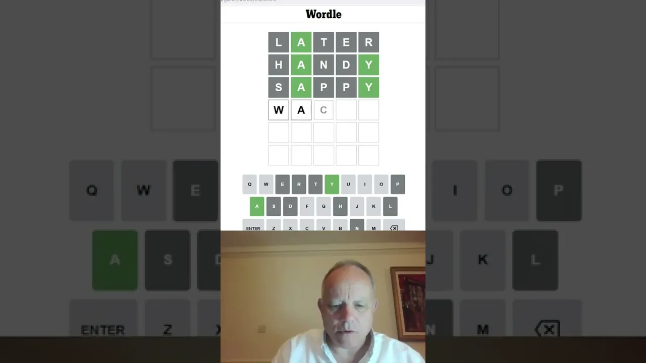 Wordle in a Minute - 17th July 2022