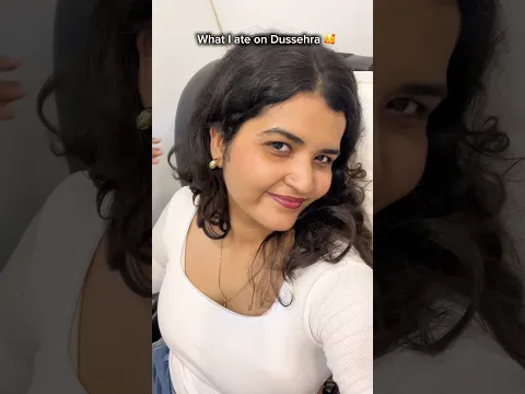 What I ate on Dussehra 🥰 #viral #whatieatinaday #explore # #ytshorts # #minivlog # #youtuberlife