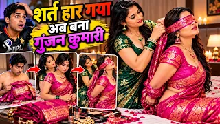 Crossdressing Story | गौरब को बनाया गुंजन Husband wife Crossdressing| Beingfaltu Anita