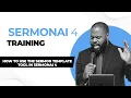 How to Use the Sermon Template Tool in SermonAi 4