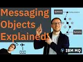 Event-driven exactly-once messaging to queues topics Objects for messaging networks IBM MQ