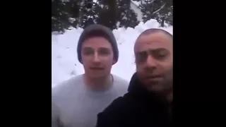 ليل و رعد و برد و ريح ع الطريقة الأجنبية 