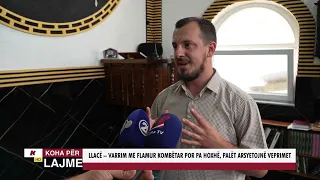 LLACË – VARRIM ME FLAMUR KOMBËTAR POR PA HOXHË, PALËT ARSYETOJNË VEPRIMET