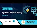 GHF-Gurukulam Training Python Made Easy Session 17