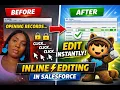 How to Enable Inline Editing in Salesforce List Views Reports Explained