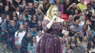 ADELE with HELLO - here last live performance in 2017