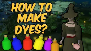 How to Make Dyes in OSRS Quick Guide