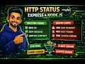 HTTP Status Codes in Express js Node js Backend Tutorial