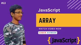 JavaScript L13 - Array in JavaScript in Hindi