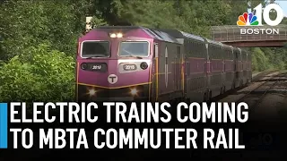 Electric trains coming to MBTA Commuter Rail in 2028