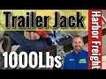 Harbor freight trailer jack Haul Master 1000lb Swing Back Trailer Jack Review