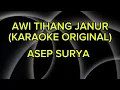 Download Lagu AWI TIHANG JANUR(KARAOKE ORIGINAL)ASEP SURYA