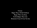 Download Lagu Melody Emmanson - Bigger Than All My Problems (Lyrics)
