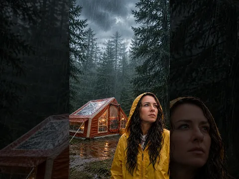 ☔️Şiddetli Yağmurda Solo Kamp