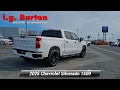 New 2025 Chevrolet Silverado 1500 Custom Berlin MD B25-1321