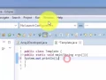 How to show template auto suggestions in eclipse