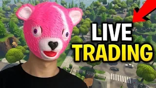 🔴Live - Trading With Subscribers, Come and Trade! (Fortnite Save The World)