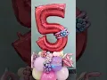 Download Lagu Balloon Banquet Number 5 design / How to make balloon with Vase Number 5 foil balloon
