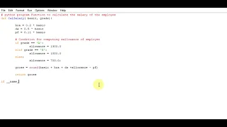 python program Function to calculate the salary of the employee