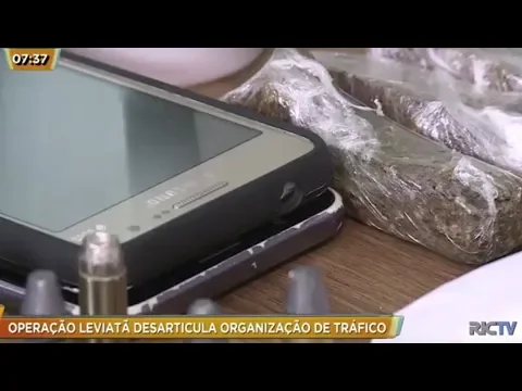 Operação Leviatã desarticula organização de tráfico, em Tijucas
