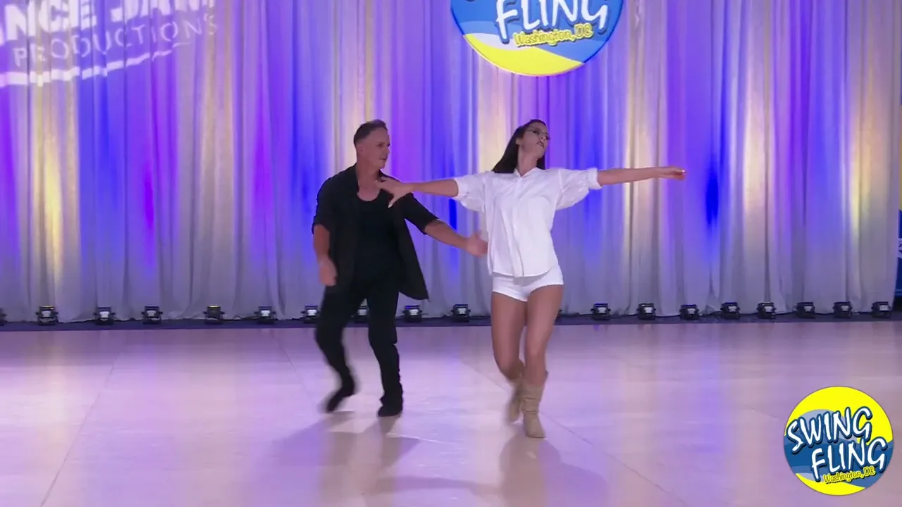 Swing Fling 2022 Superstar Show Susan Kirklin & Gary McIntyre