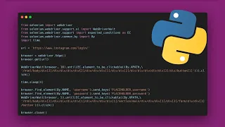 Login To Instagram With Python Automate the Login Process