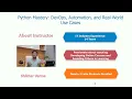 Python Mastery DevOps Automation and Real-World Use Cases