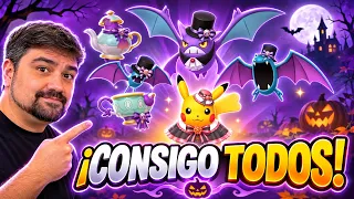 ¡CONSIGO TODOS LOS NUEVOS Pokémon con disfraz en Pokémon GO! Evento HALLOWEEN Trick or Treat