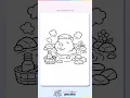 Capybara Coloring Pages for Kids Free Printable