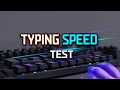 Typing Speed Test Html-Css-JavaScript KapCode ASMR No Talking