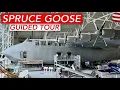 Detailed tour through the Spruce Goose - the Hughes H-4 Hercules