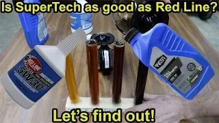 Is SuperTech Synthetic Oil as good as Red Line Let s find out