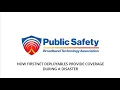 PSBTA How FirstNet deployables provide coverage during a disaster