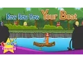 Download Lagu Row, Row, Row Your Boat - Nursery Rhyme for Children - Kids Song with Lyrics