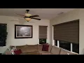 Costco DIY Motorized Roman Shades by Bali Blinds