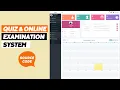 Quiz and Online Examination System PHP CodeIgniter - Source Code