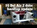 55 Chevy belair two-door hardtop update