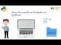 Module s in python Create your own python module