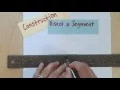 Geometry Construction Bisect Segment