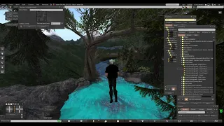 Ishtari Southwest Region Building the Mystic Forest 4 - Building Tutorial Opensim VR