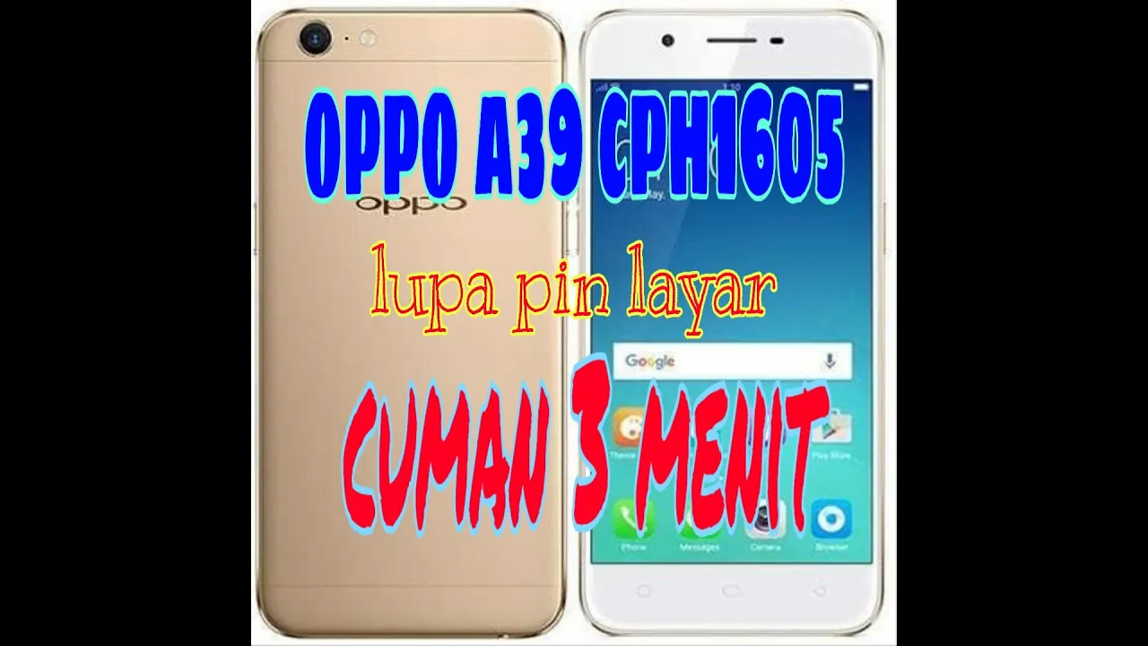 Official Firmware Oppo A39, F3, F3 Plus ofp file