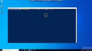 Vi prover Powershell Cmdlet Invoke-SqlCmd igen
