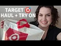 Target Clothing Haul and Try on