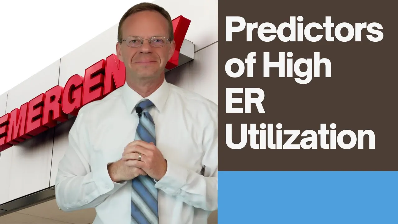 Predictors of High ER Utilization