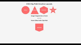 CSS Clip-Path Creative Layouts Step-by-Step Guide