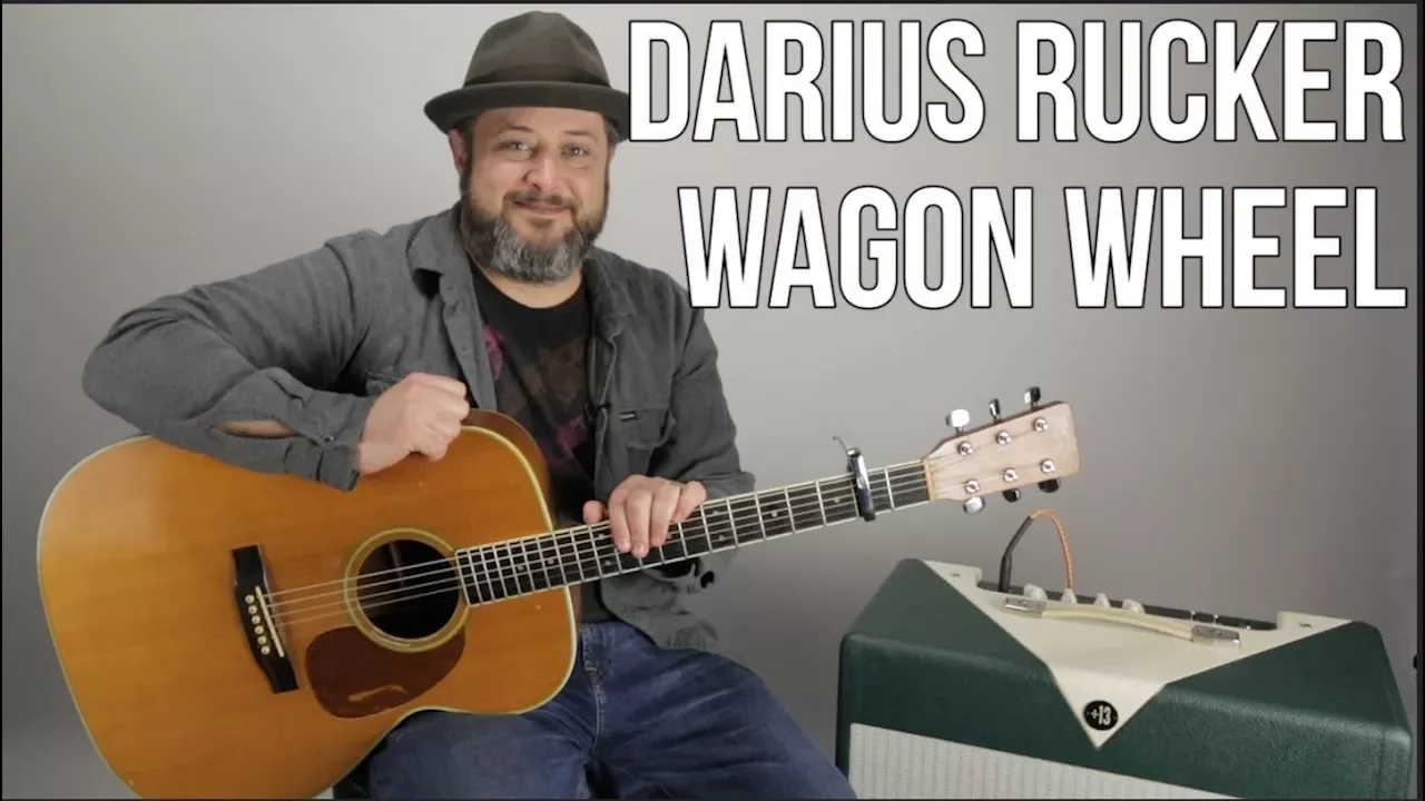 Wagon Wheel Darius Rucker Easy Acoustic Guitar Tutorial + Lesson Wagon Wheel Darius Rucker Easy Acoustic Guitar Tutorial + Lesson