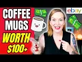 Coffee Mugs that Sell on Ebay for Hundreds of Dollars Thrifting to Resell Reselling BOLO