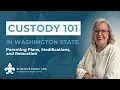 Custody 101 in Washington State Parenting Plans Modifications and Relocation
