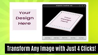 Build a GUI Tool for Image Perspective Transformation Python OpenCV and Tkinter
