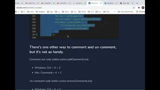 How to COMMENT or UNCOMMENT MULTIPLE LINES in VS CODE Shortcut